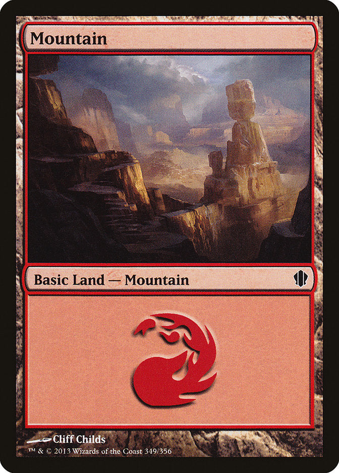 Mountain (349) [Commander 2013] | Gamer Loot