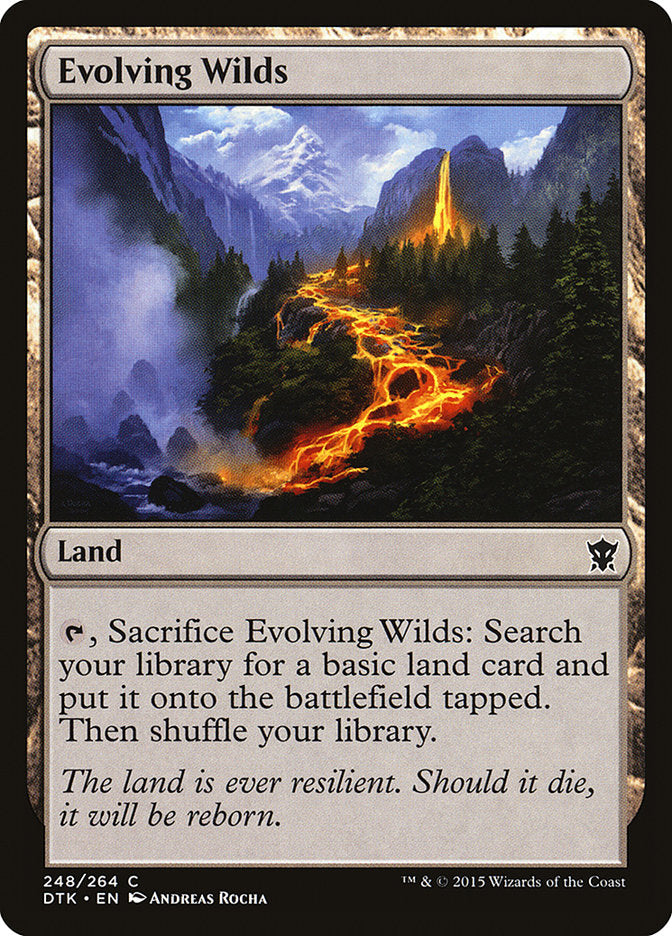 Evolving Wilds [Dragons of Tarkir] | Gamer Loot