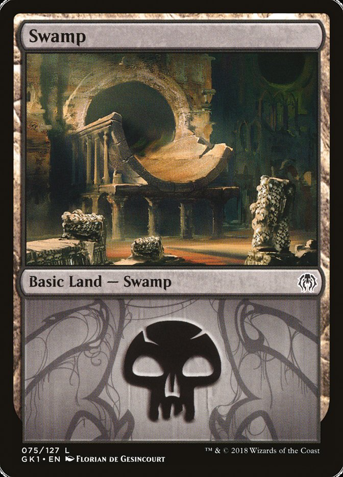 Swamp (75) [Guilds of Ravnica Guild Kit] | Gamer Loot