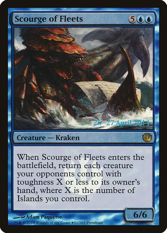 Scourge of Fleets  [Journey into Nyx Prerelease Promos] | Gamer Loot