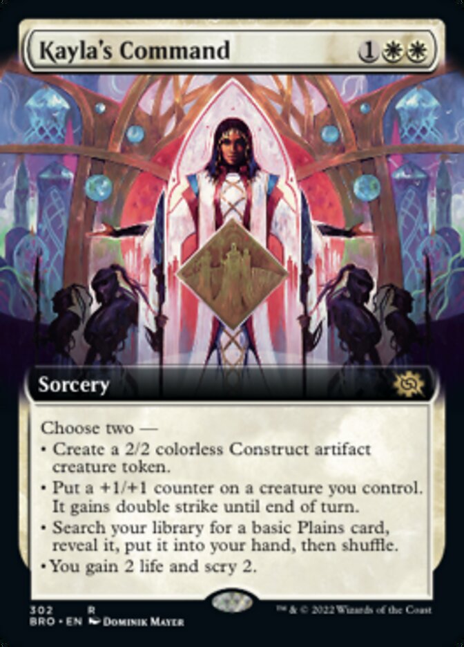 Kayla's Command (Extended Art) [The Brothers' War] | Gamer Loot