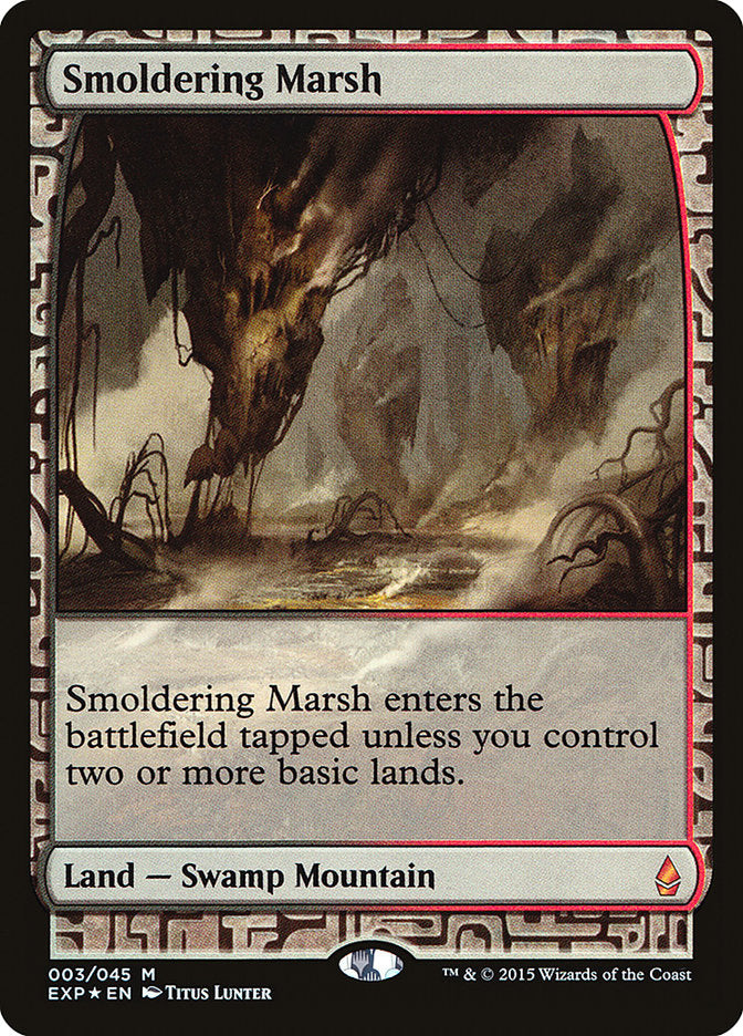 Smoldering Marsh [Zendikar Expeditions] | Gamer Loot