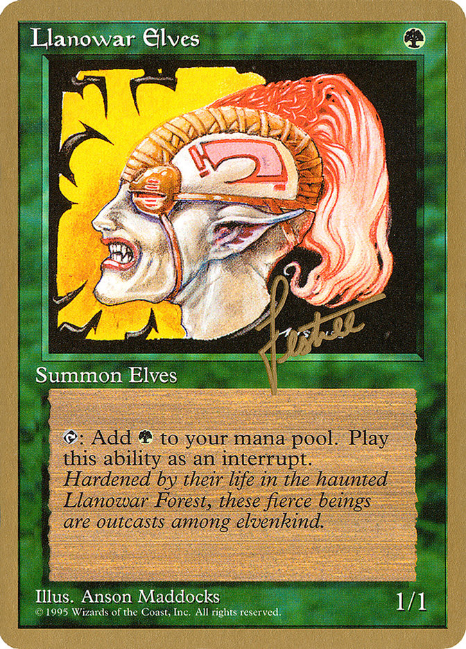 Llanowar Elves (Bertrand Lestree) [Pro Tour Collector Set] | Gamer Loot