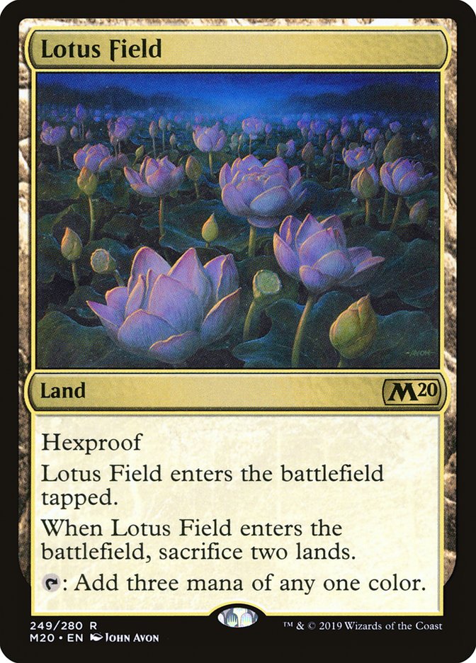 Lotus Field [Core Set 2020] | Gamer Loot