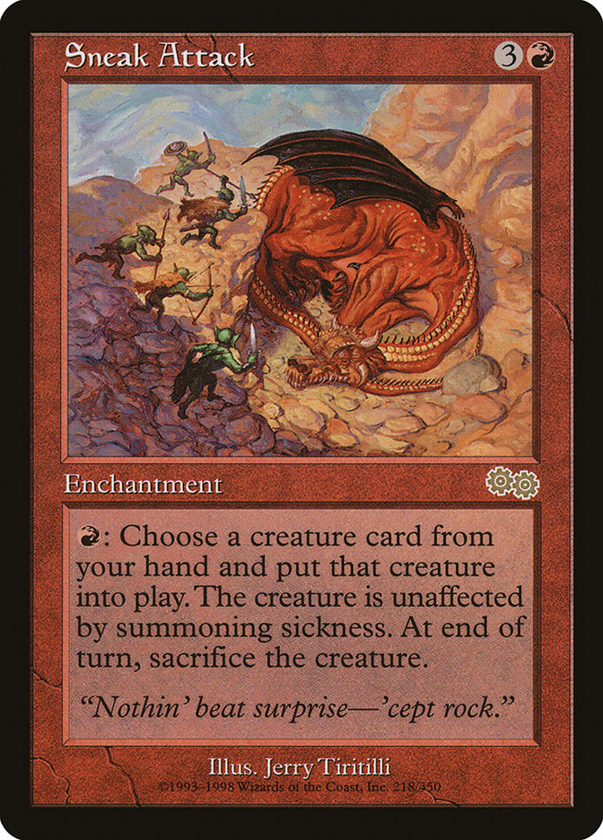 Sneak Attack [Urza's Saga] | Gamer Loot