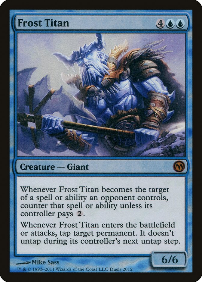 Frost Titan (Duels of the Planeswalkers Promos) [Duels of the Planeswalkers Promos 2011] | Gamer Loot