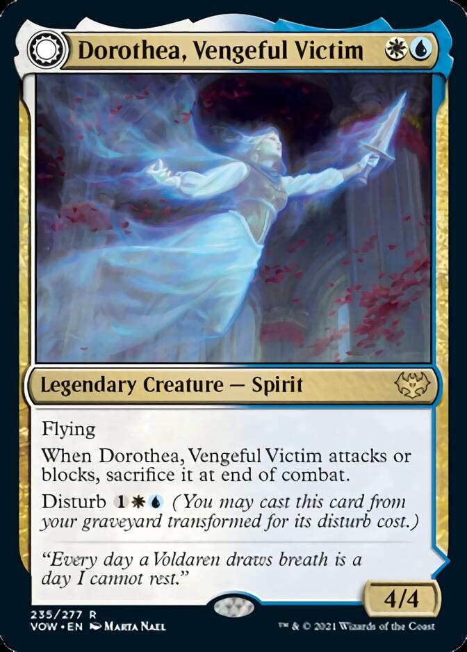 Dorothea, Vengeful Victim // Dorothea's Retribution [Innistrad: Crimson Vow] | Gamer Loot