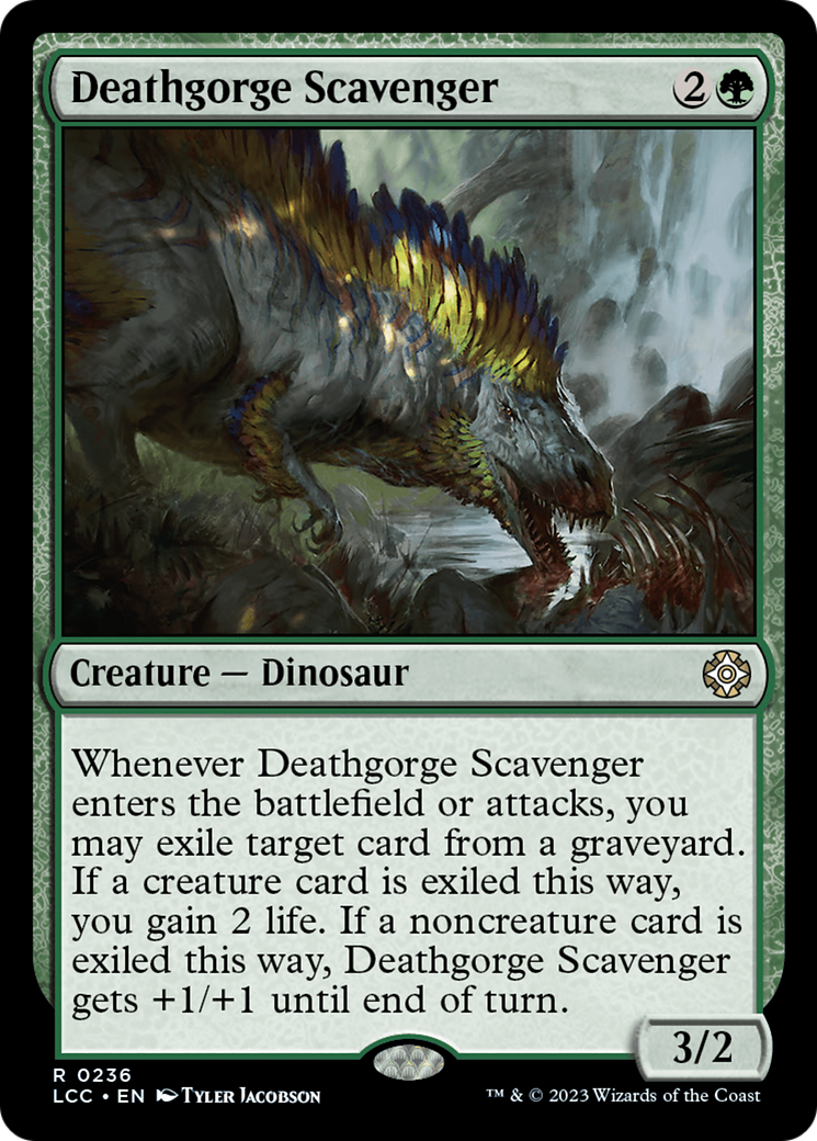 Deathgorge Scavenger [The Lost Caverns of Ixalan Commander] | Gamer Loot