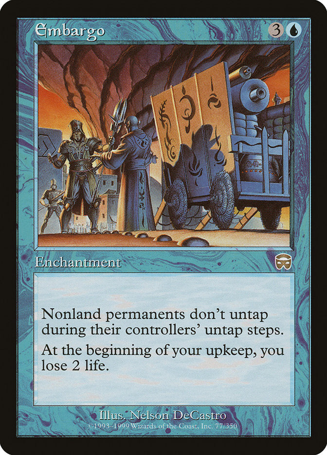 Embargo [Mercadian Masques] | Gamer Loot