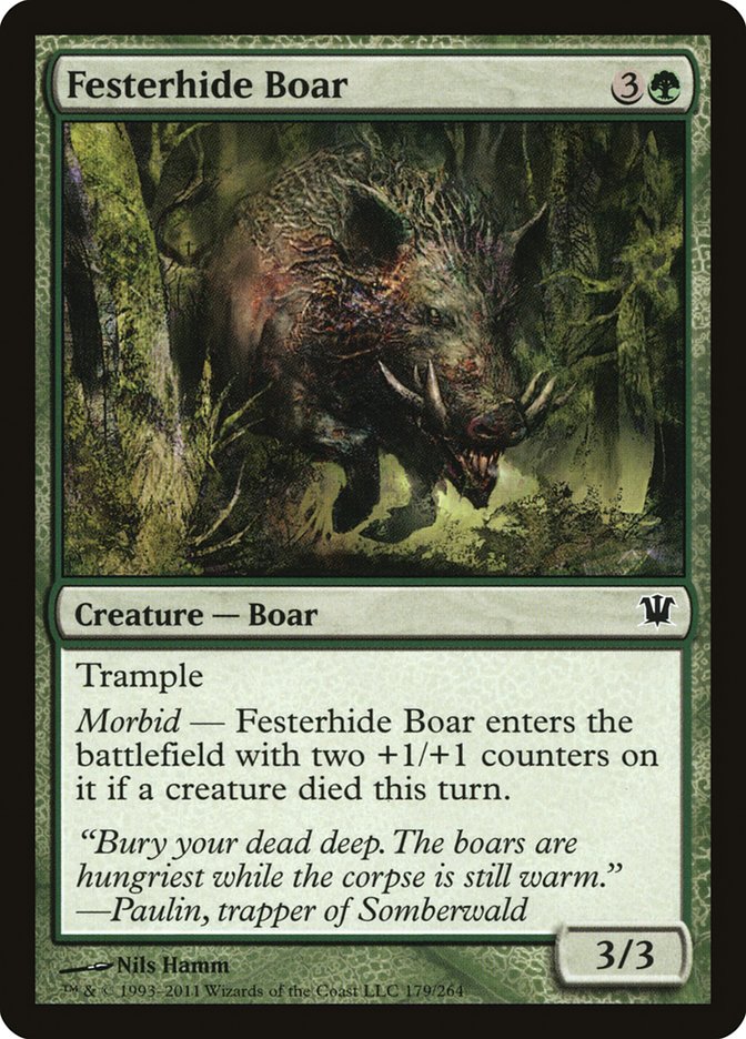 Festerhide Boar [Innistrad] | Gamer Loot