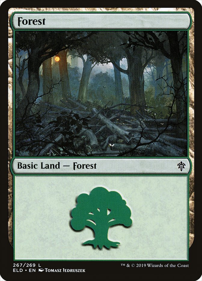 Forest (267) [Throne of Eldraine] | Gamer Loot