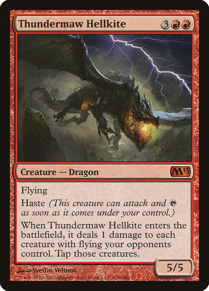 Thundermaw Hellkite [Magic 2013] | Gamer Loot