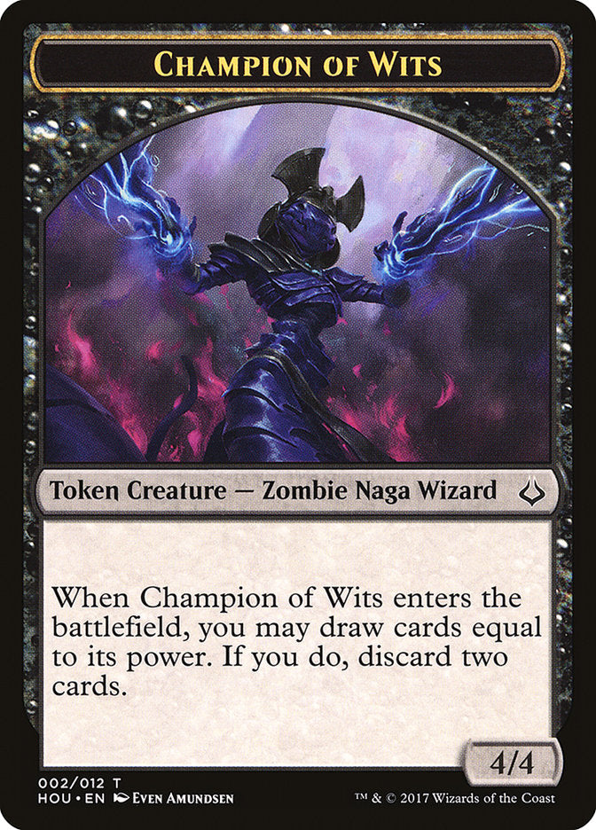 Champion of Wits [Hour of Devastation Tokens] | Gamer Loot