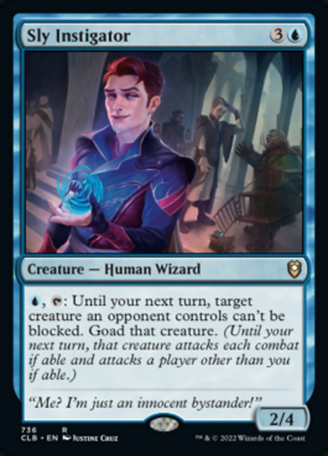 Sly Instigator [Commander Legends: Battle for Baldur's Gate] | Gamer Loot