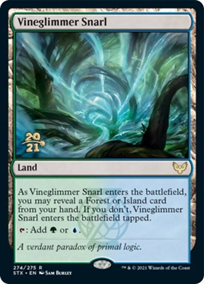 Vineglimmer Snarl [Strixhaven: School of Mages Prerelease Promos] | Gamer Loot