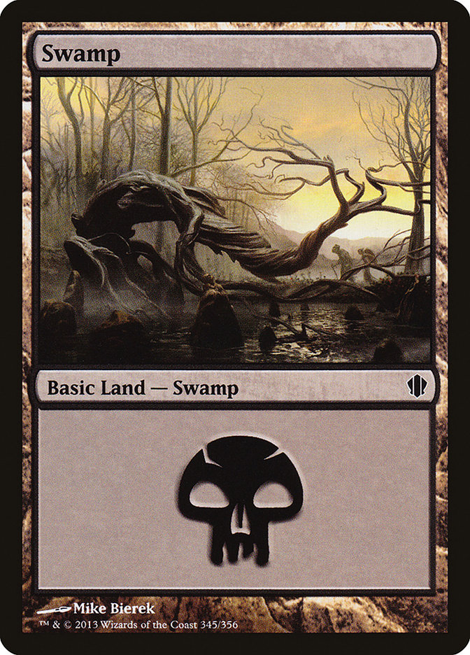 Swamp (345) [Commander 2013] | Gamer Loot