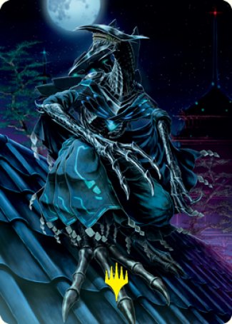 Jin-Gitaxias, Progress Tyrant Art Card (Gold-Stamped Signature) [Kamigawa: Neon Dynasty Art Series] | Gamer Loot