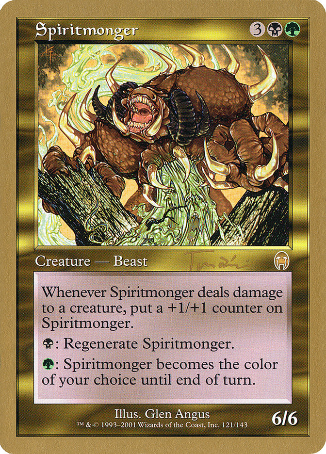 Spiritmonger (Jan Tomcani) [World Championship Decks 2001] | Gamer Loot