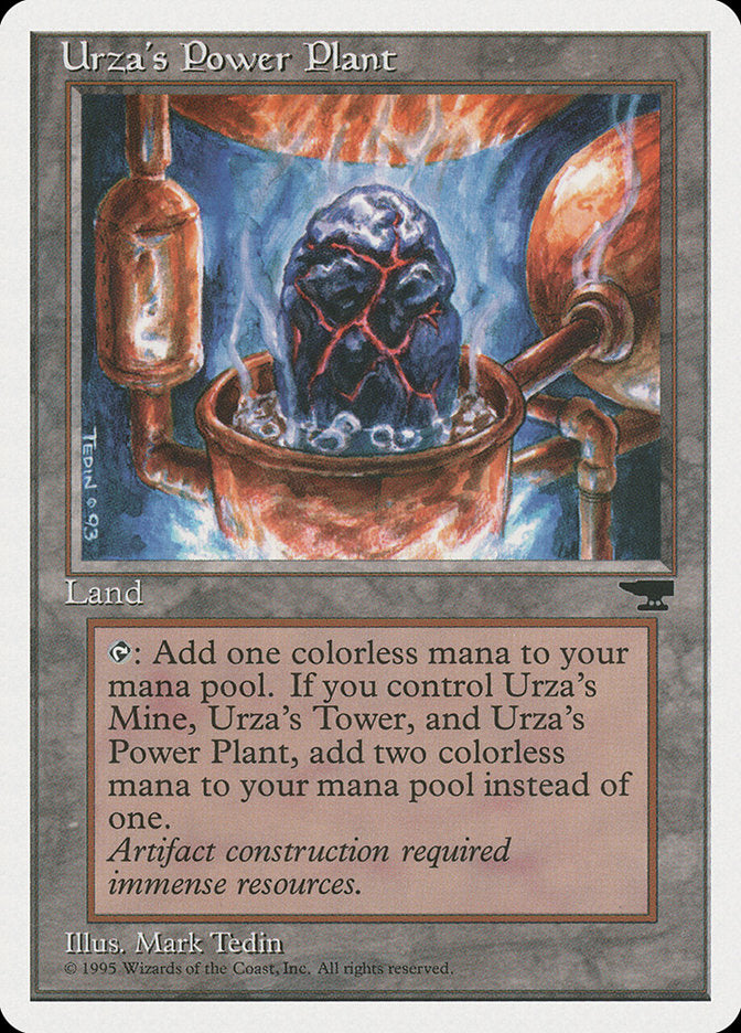 Urza's Power Plant (Boiling Rock) [Chronicles] | Gamer Loot