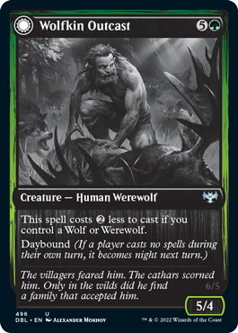 Wolfkin Outcast // Wedding Crasher [Innistrad: Double Feature] | Gamer Loot