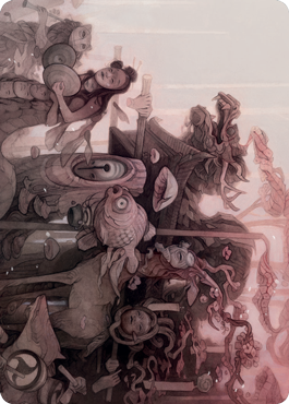 March of Burgeoning Life Art Card [Kamigawa: Neon Dynasty Art Series] | Gamer Loot