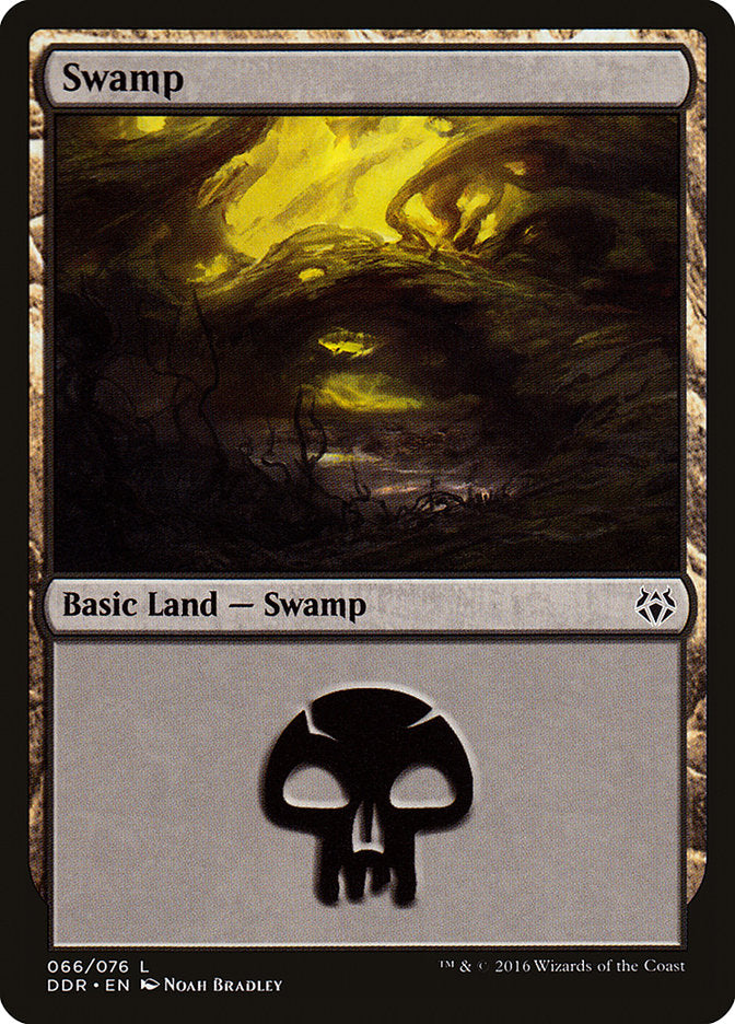 Swamp (66) [Duel Decks: Nissa vs. Ob Nixilis] | Gamer Loot