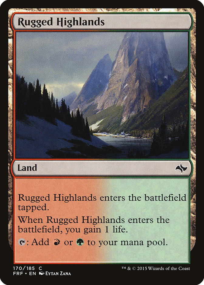 Rugged Highlands [Fate Reforged] | Gamer Loot