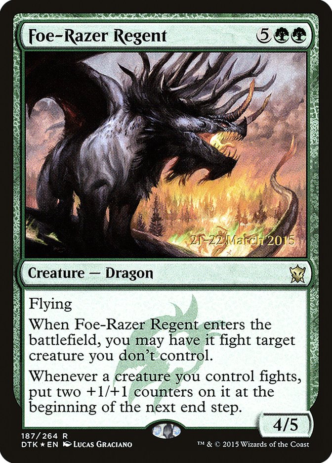 Foe-Razer Regent  [Dragons of Tarkir Prerelease Promos] | Gamer Loot