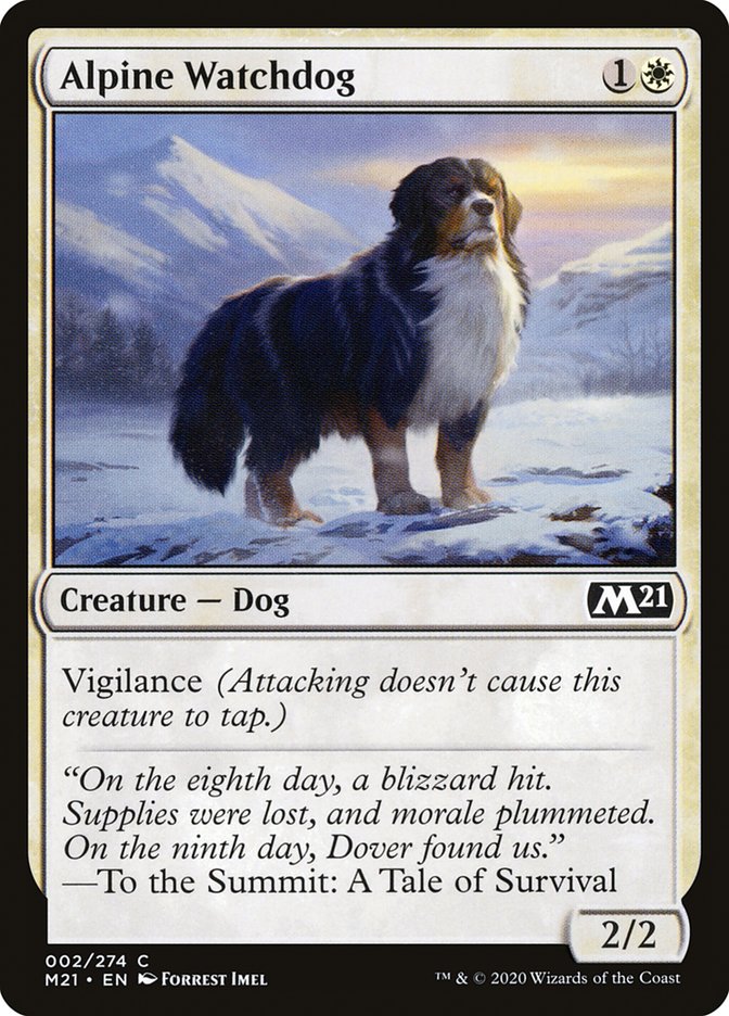 Alpine Watchdog [Core Set 2021] | Gamer Loot