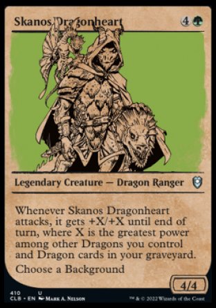 Skanos Dragonheart (Showcase) [Commander Legends: Battle for Baldur's Gate] | Gamer Loot