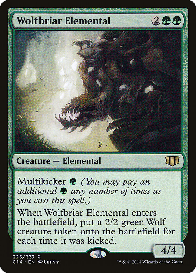 Wolfbriar Elemental [Commander 2014] | Gamer Loot