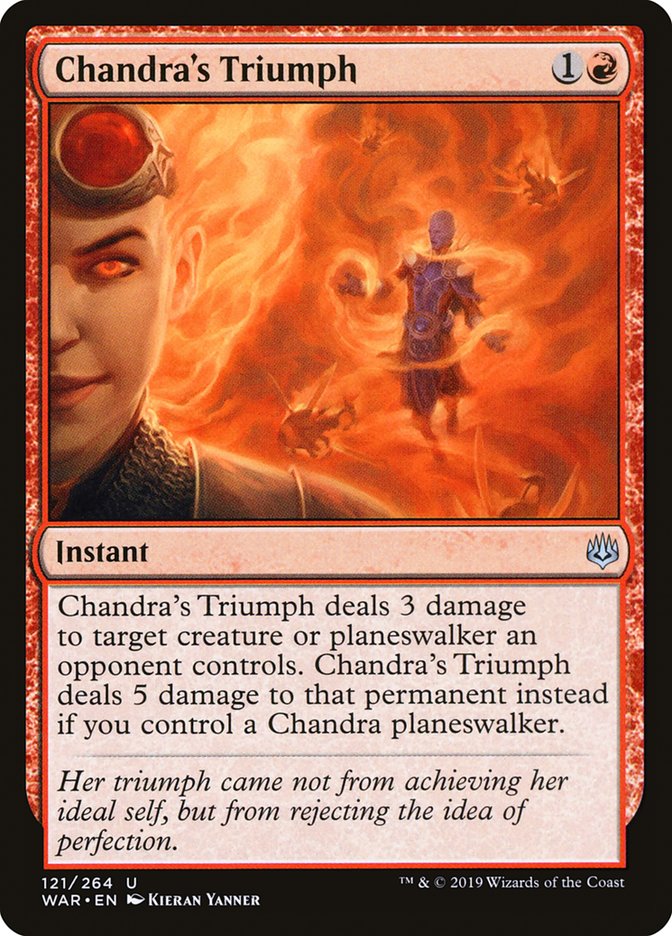 Chandra's Triumph [War of the Spark] | Gamer Loot