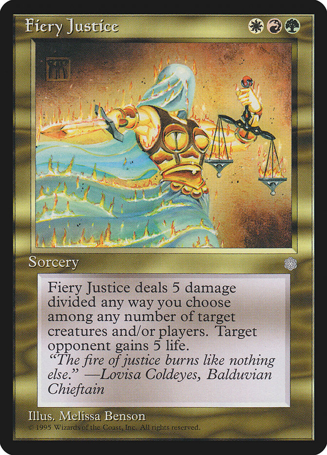 Fiery Justice [Ice Age] | Gamer Loot