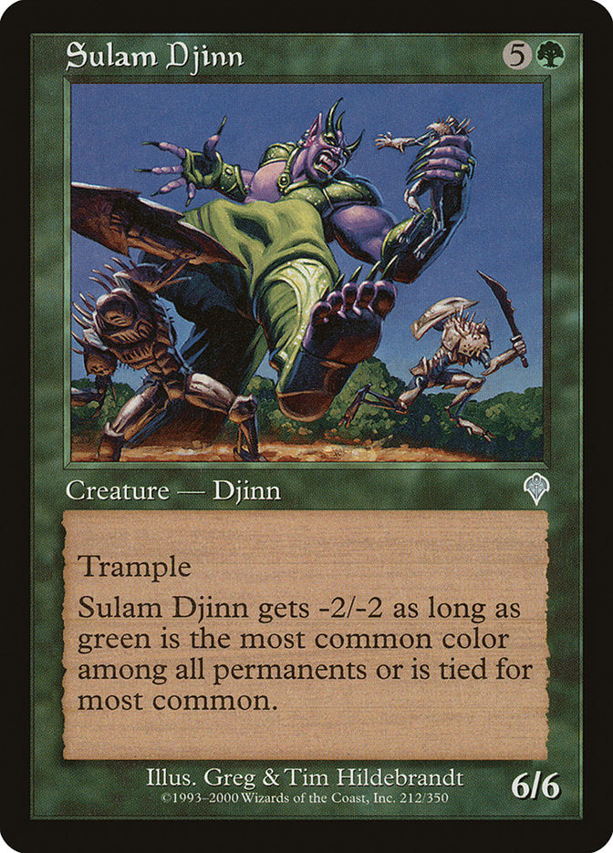 Sulam Djinn [Invasion] | Gamer Loot