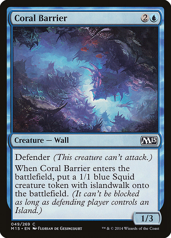Coral Barrier [Magic 2015] | Gamer Loot