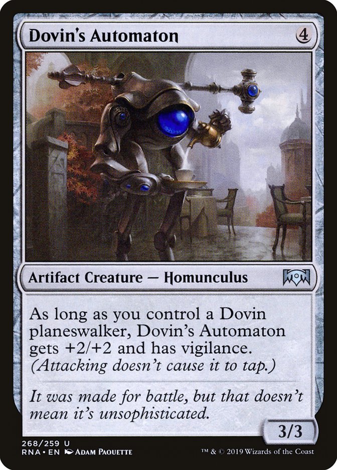 Dovin's Automaton [Ravnica Allegiance] | Gamer Loot