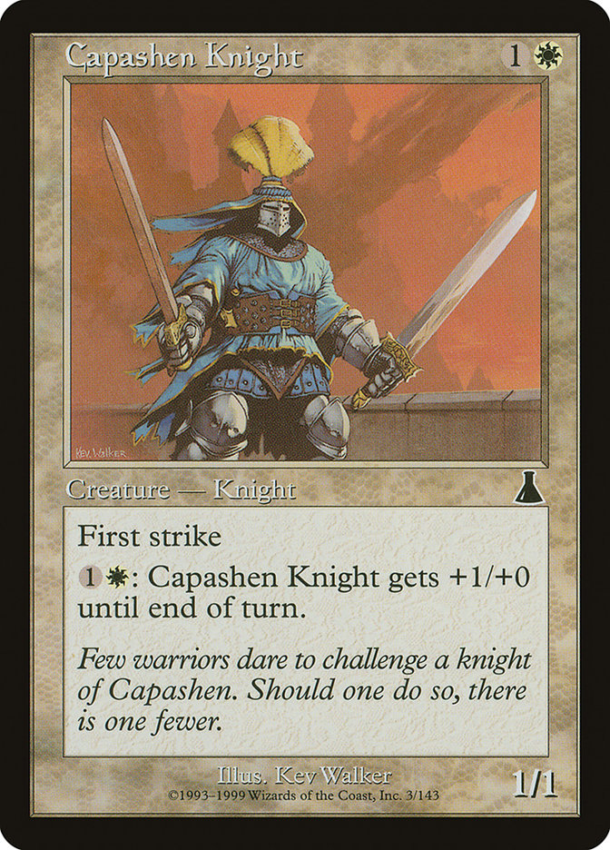 Capashen Knight [Urza's Destiny] | Gamer Loot