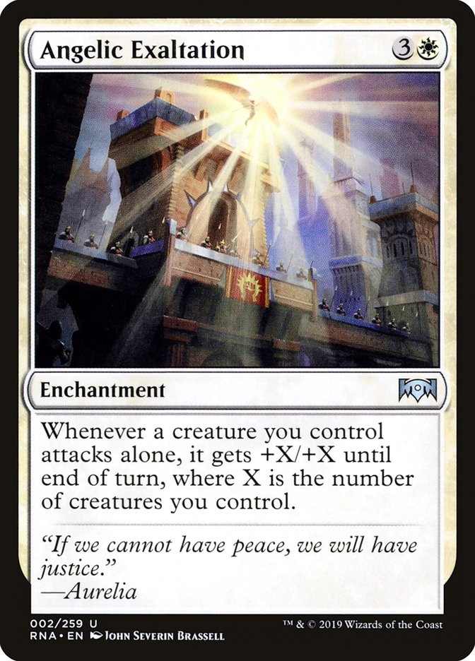 Angelic Exaltation [Ravnica Allegiance] | Gamer Loot