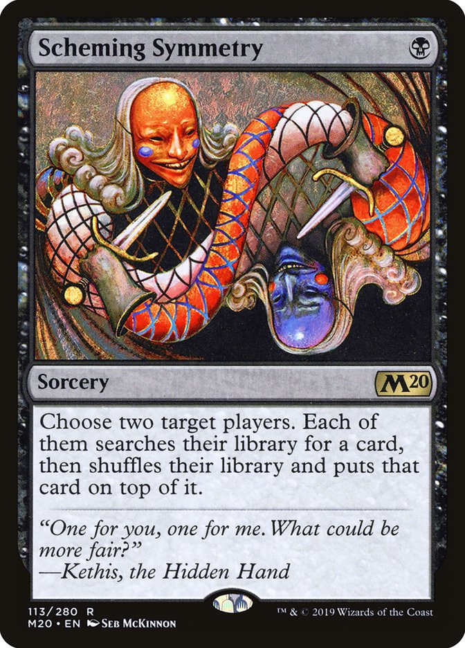 Scheming Symmetry [Core Set 2020] | Gamer Loot