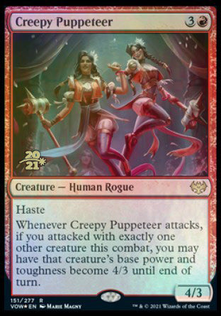 Creepy Puppeteer [Innistrad: Crimson Vow Prerelease Promos] | Gamer Loot