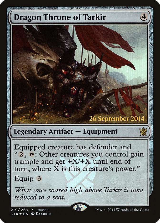 Dragon Throne of Tarkir (Launch) [Khans of Tarkir Prerelease Promos] | Gamer Loot