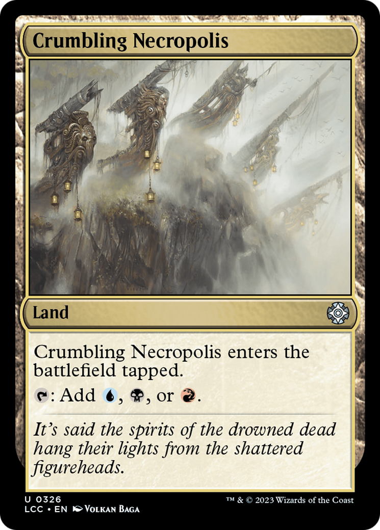 Crumbling Necropolis [The Lost Caverns of Ixalan Commander] | Gamer Loot