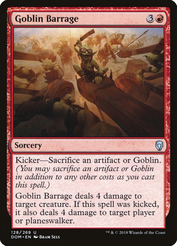 Goblin Barrage [Dominaria] | Gamer Loot