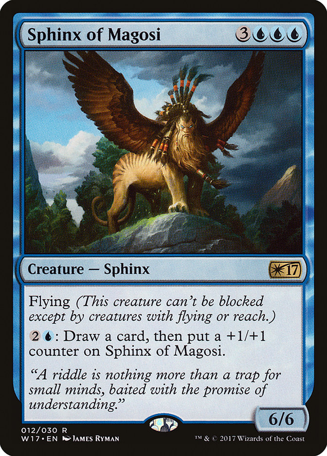 Sphinx of Magosi [Welcome Deck 2017] | Gamer Loot