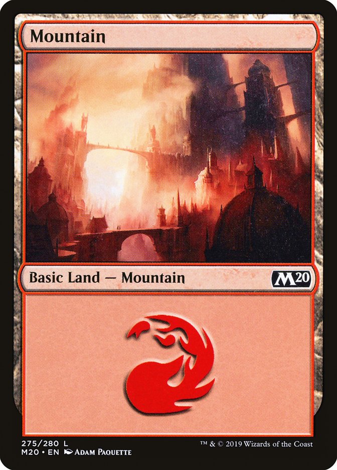 Mountain (275) [Core Set 2020] | Gamer Loot