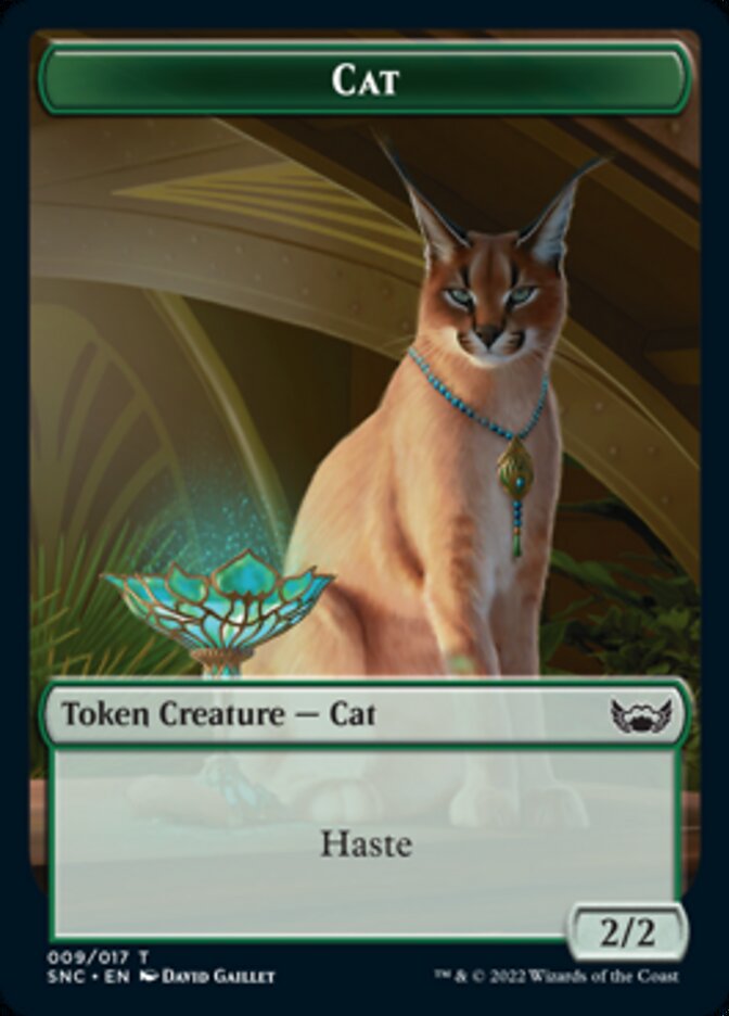 Cat // Angel Double-sided Token [Streets of New Capenna Tokens] | Gamer Loot