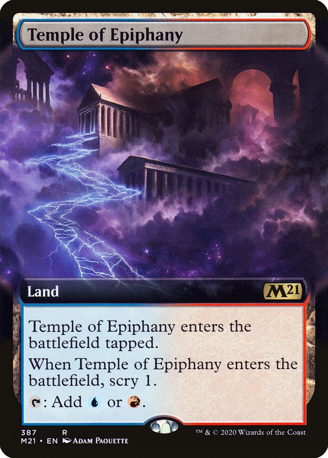 Temple of Epiphany (Extended) [Core Set 2021] | Gamer Loot