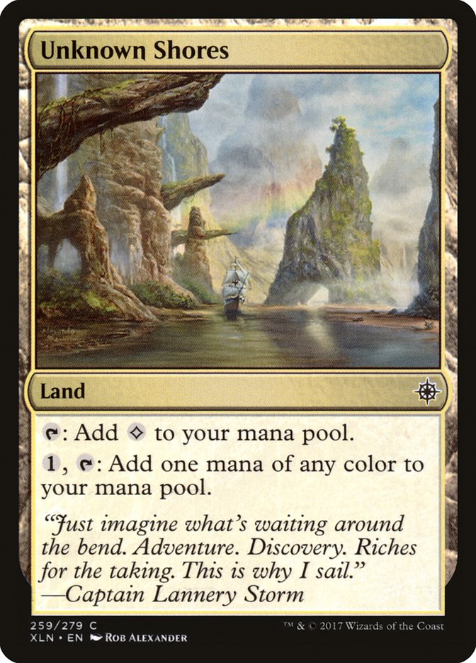 Unknown Shores [Ixalan] | Gamer Loot