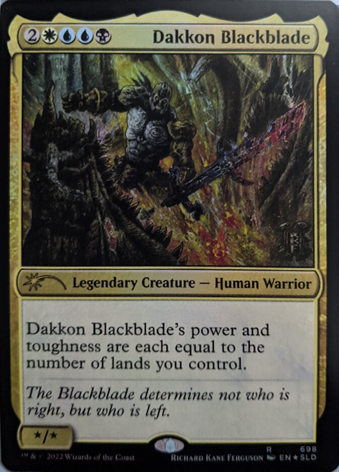 Dakkon Blackblade [Secret Lair Drop Promos] | Gamer Loot
