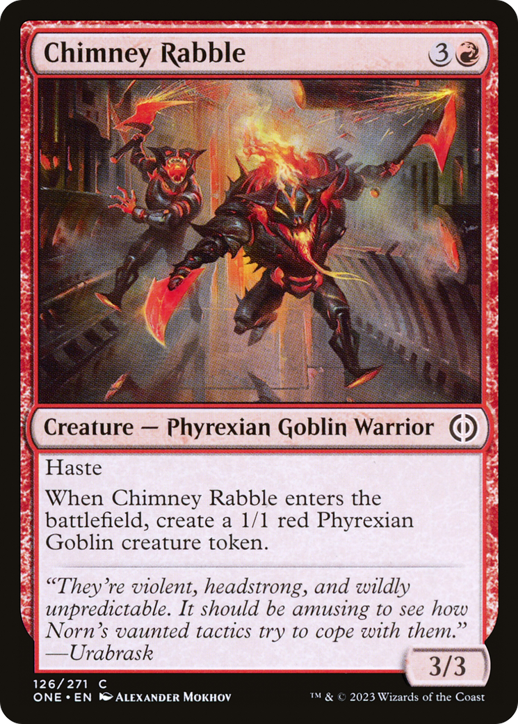 Chimney Rabble [Phyrexia: All Will Be One] | Gamer Loot